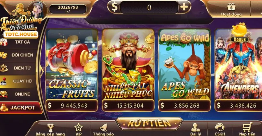 Trò chơi Nổ Hũ MWC Casino